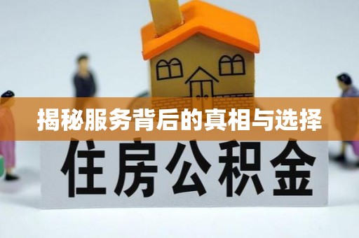 枝江揭秘服务背后的真相与选择