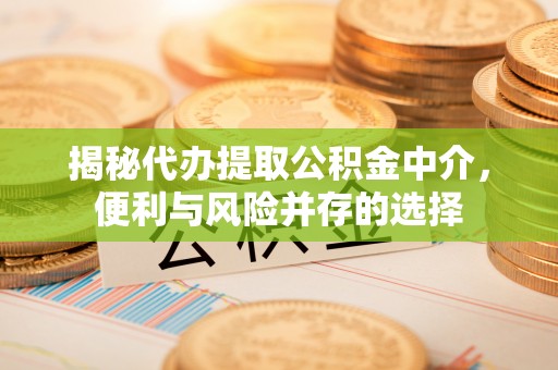 枝江揭秘代办提取公积金中介，便利与风险并存的选择