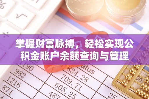 枝江掌握财富脉搏，轻松实现公积金账户余额查询与管理