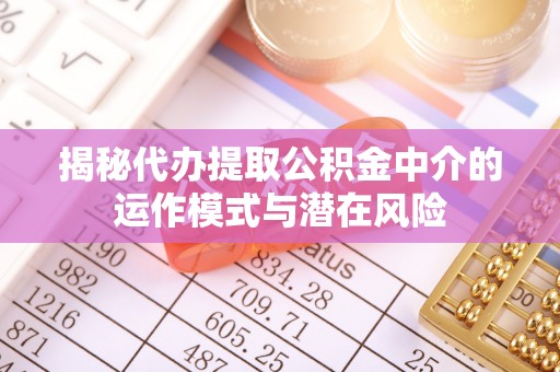 枝江揭秘代办提取公积金中介的运作模式与潜在风险
