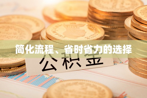 枝江简化流程、省时省力的选择