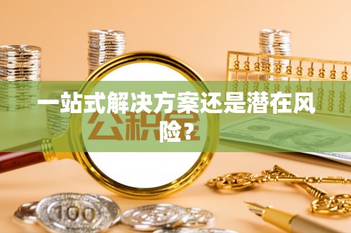 枝江一站式解决方案还是潜在风险？
